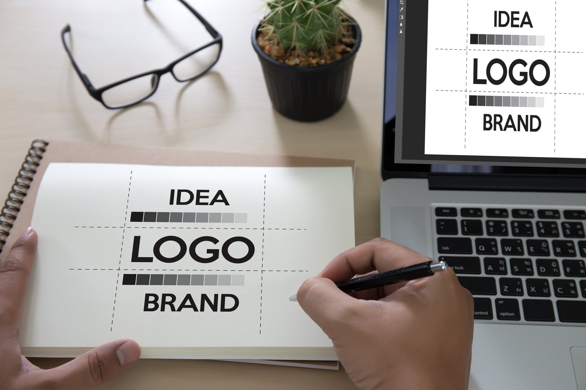 Creating a logo: step by step