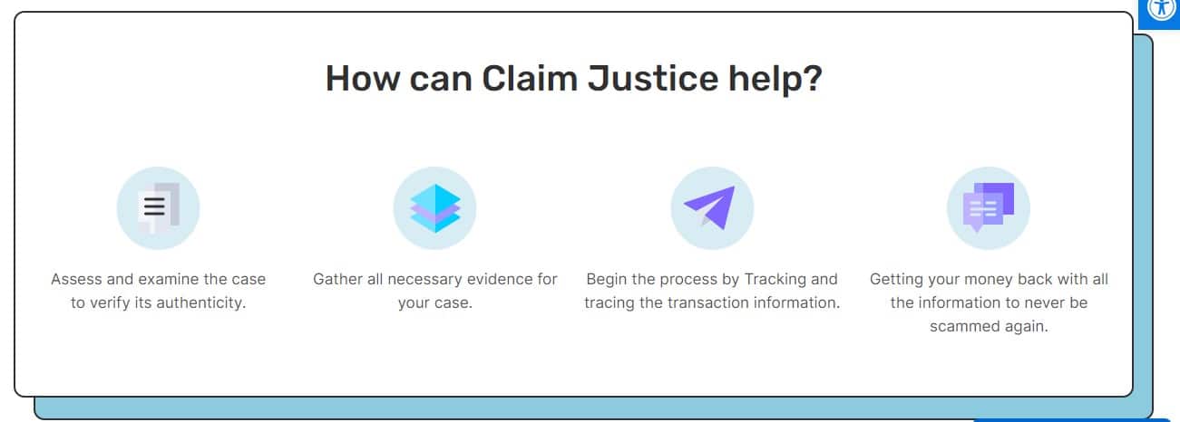 Claim Justice Funds recovery Process