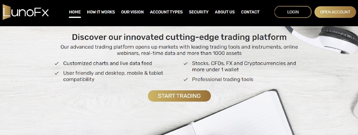 LunoFX Trading Platform