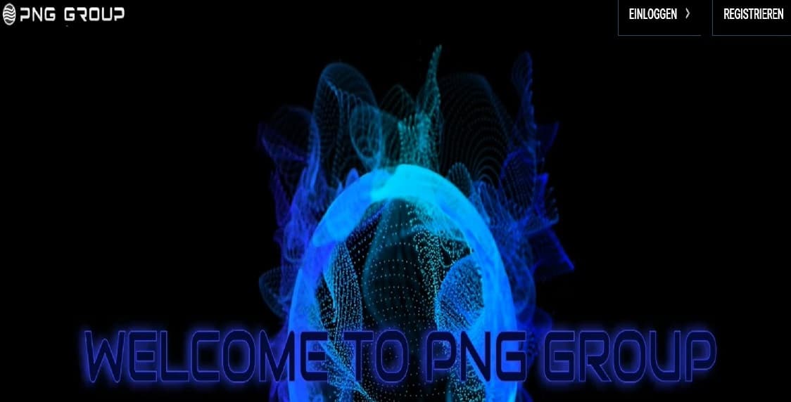 PNG Group homepage